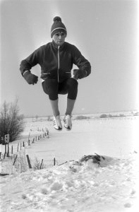 Training voor Wereldkampioenschappen schaatsen voor heren te Deventer Dag Fornae, Bestanddeelnr 922-1032