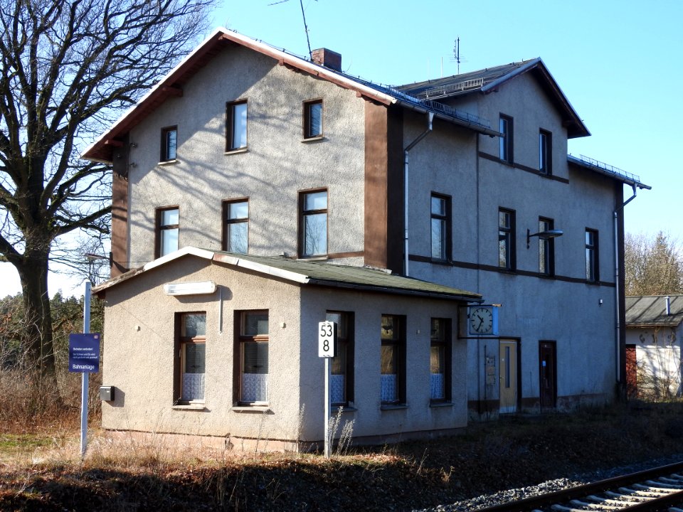 Train station Pöllwitz 1