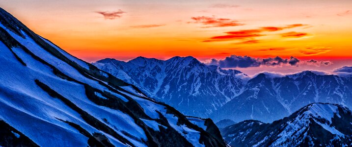 毛勝 three northern alps japan