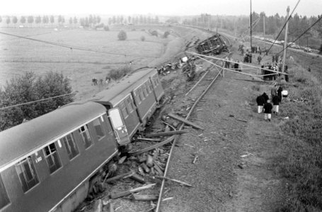 Trein ontspoort bij Hedel (Gelderland), Bestanddeelnr 919-2074
