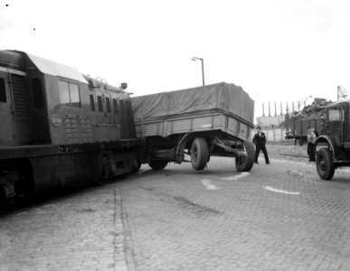 Trein ramt vrachtwagen Coenhaven, Bestanddeelnr 907-4343