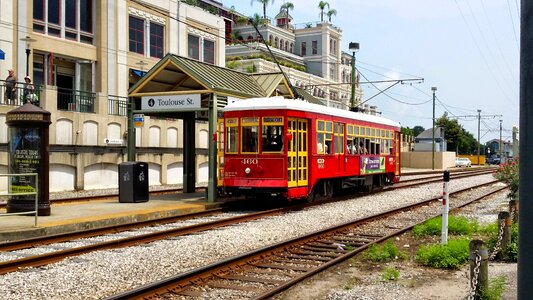 Orleans trolley transportation