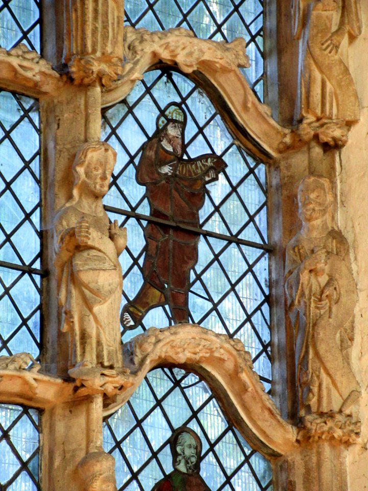 Tree of Jesse window, Dorchester Abbey 03