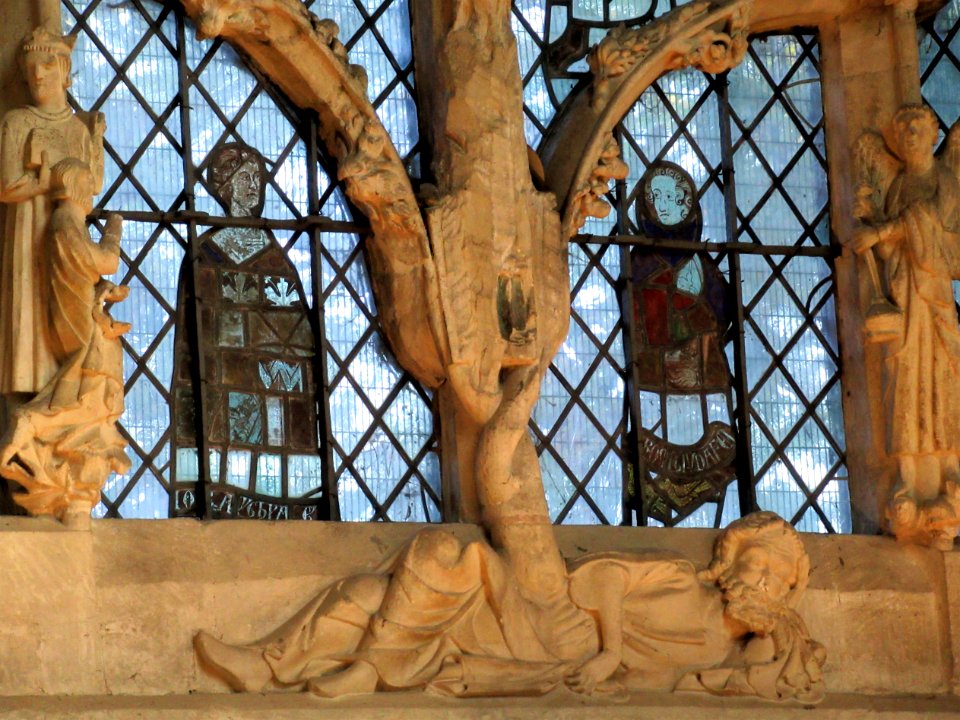 Tree of Jesse window, Dorchester Abbey 05