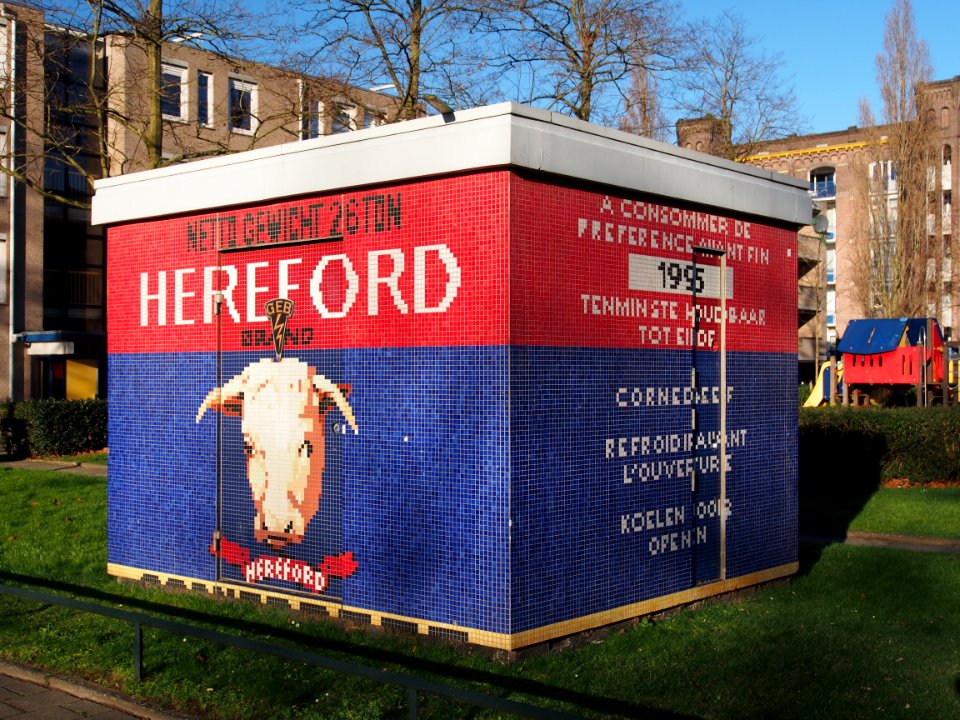 Transformatorhuisje op het Hildo Kropplein foto 4