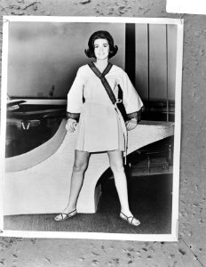 Trans World Airlines . Europese stijl ingevoerd. Italiaanse stijl, stewardess Ca, Bestanddeelnr 921-3948