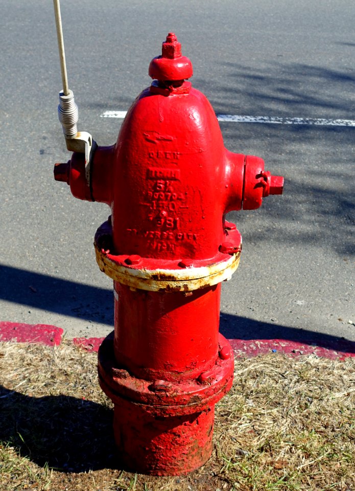 Traverse City Iron Works fire hydrant, 5.25 1981 - Arlington, MA - DSC09284