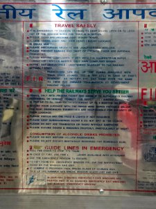 Travel Safety in Indian Railways