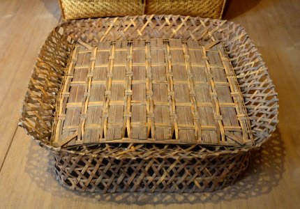 Tray for offerings, Si La - Vietnam Museum of Ethnology - Hanoi, Vietnam - DSC03087