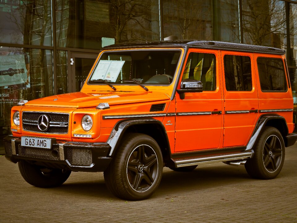 Vehicle mercedes g amg