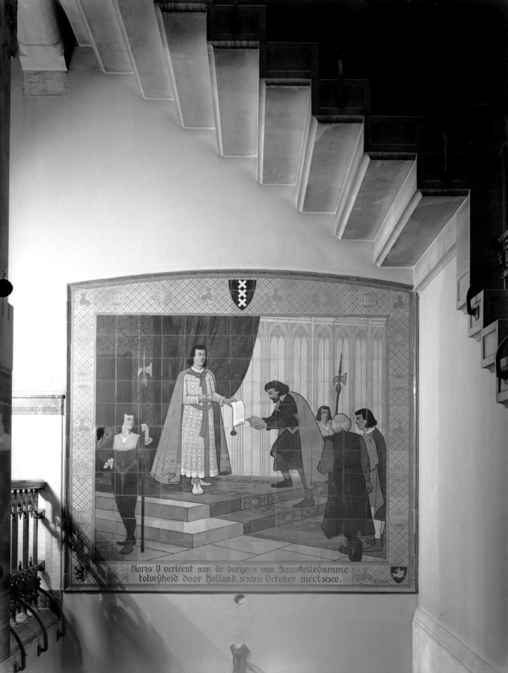 Trappenhuis in het gebouw op Keizersgracht 174-176 te Amsterdam, Bestanddeelnr 189-1313