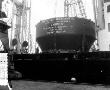 Transport regenerator voor West Indie per Ms. Baarn, Bestanddeelnr 907-3525