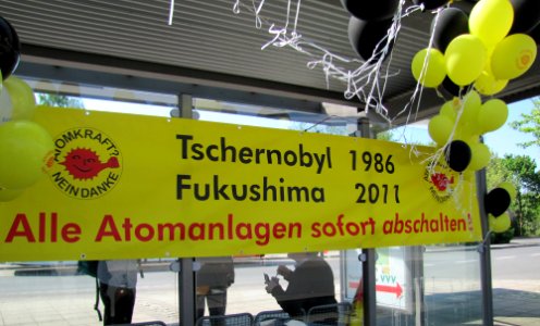 Transparent 25 Jahre Fukushima Gronau photo