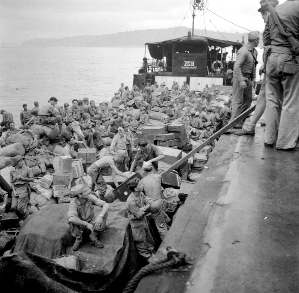 Transport van militairen van Malakka naar Nederlands-Indië, Bestanddeelnr 255-8600