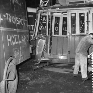 Trambotsing op Kruispunt Nassaukade Kinkerstraat, Bestanddeelnr 909-9925
