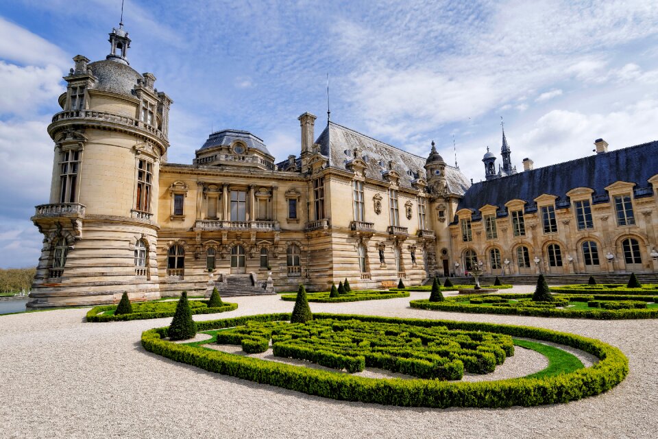 Picardy castle chateau chantilly