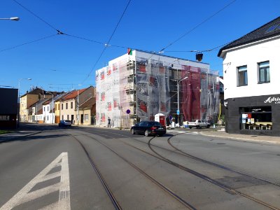 Tram track Hlavní nádraží - Juliánov 20200821 162947