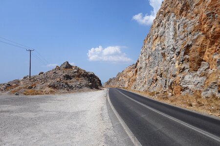 Road landscape still