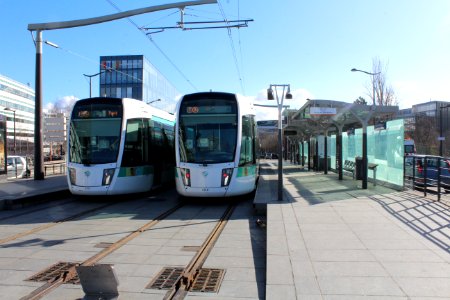 Tramway Ligne 3a Pont Garigliano Paris 3