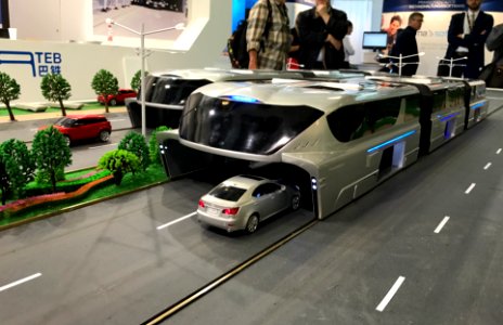 Transit Elevated Bus - Modell innoTrans 2016 2