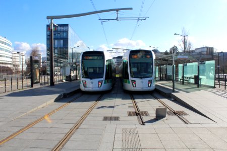 Tramway Ligne 3a Pont Garigliano Paris 5