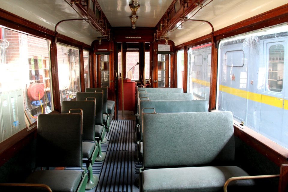 Tramlijn Openluchtmuseum 274 Interieur
