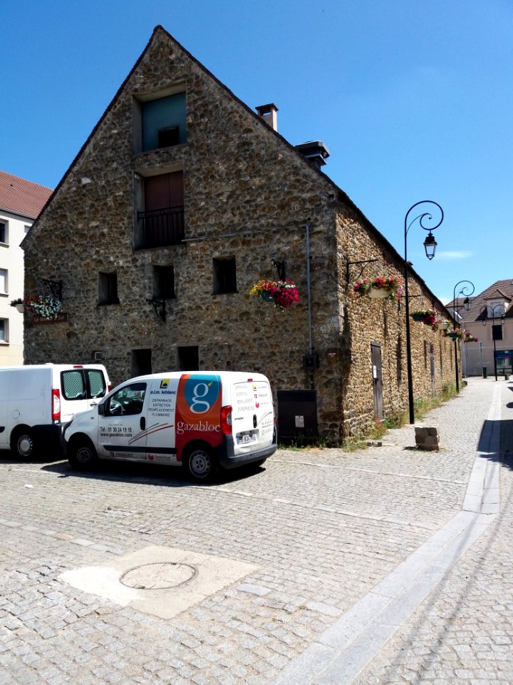 Trappes - Le Grenier à Sel - Façades côté ouest
