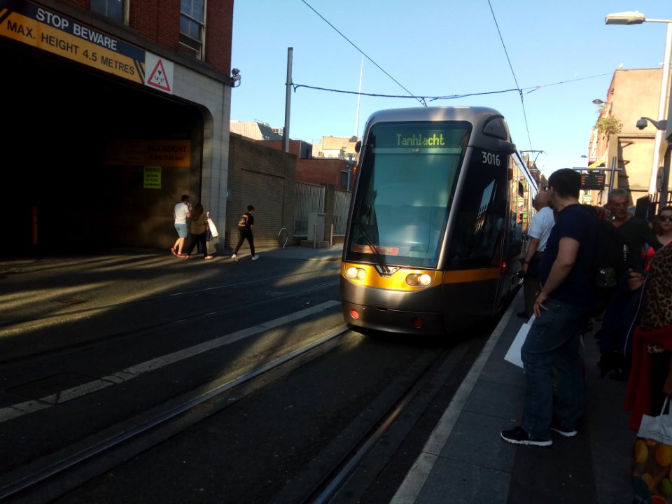 Tramway to Tallaght in Jervis