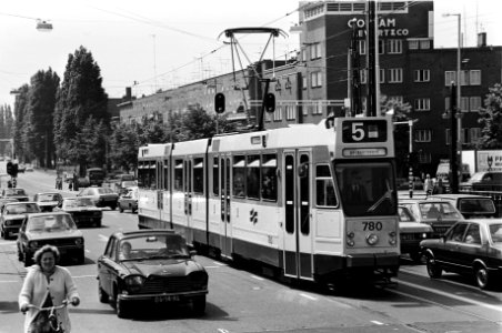 Trams, stadsbeelden, Bestanddeelnr 930-3440