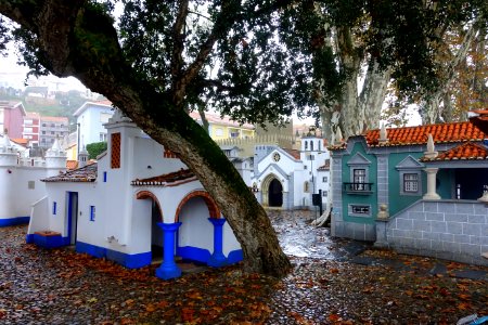 Traditional houses - Portugal dos Pequenitos - Coimbra, Portugal - DSC09462