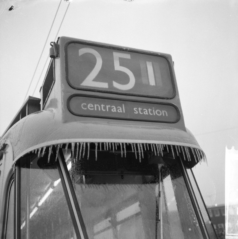 Trams, winter, kou, ijs, Bestanddeelnr 918-4720