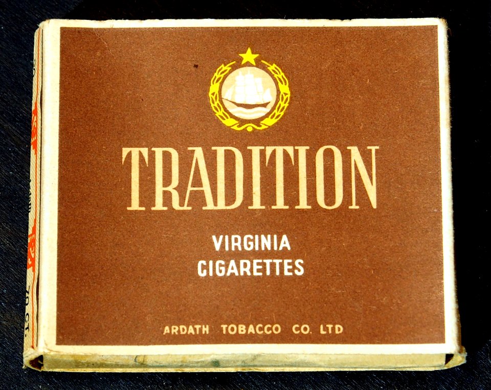 Tradition Virginia cigarettes, ardath tobacco co ltd