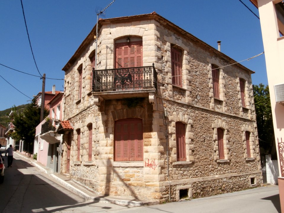Tradiotional house in Kymi 4222594