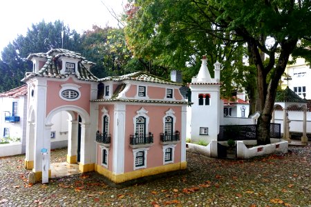 Traditional houses - Portugal dos Pequenitos - Coimbra, Portugal - DSC09448