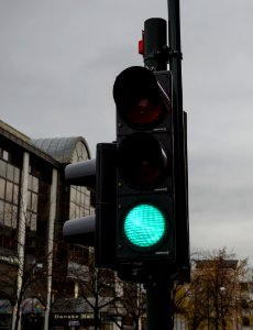 Traffic light green Drammen (4)