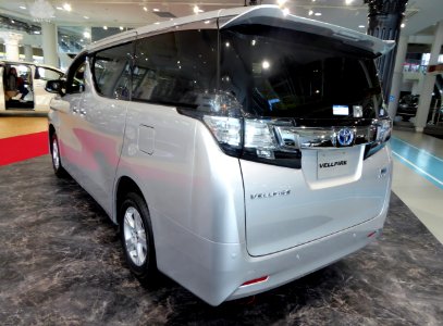 Toyota VELLFIRE HYBRID X (AYH30W) rear