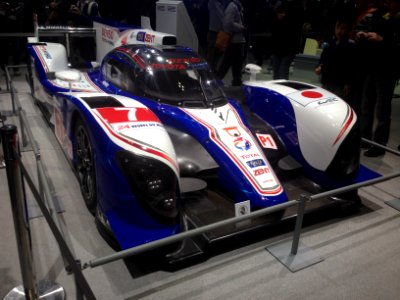Toyota TS030 Hybrid front - Tokyo Motor Show 2013