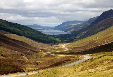 Landscape isle of sky scotland