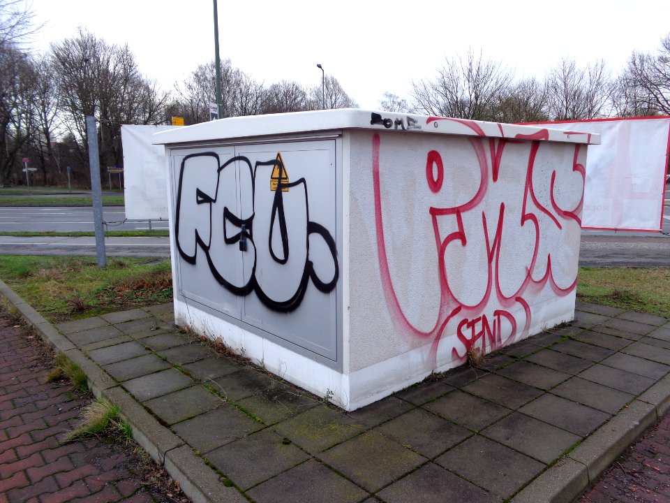 Trafostation Allende Ecke Friedrichshagener in Koepenick