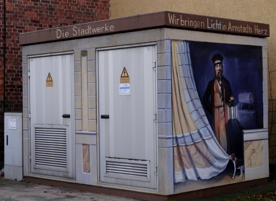 Trafohäuschen in Arnstadt
