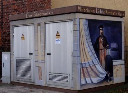 Trafohäuschen in Arnstadt