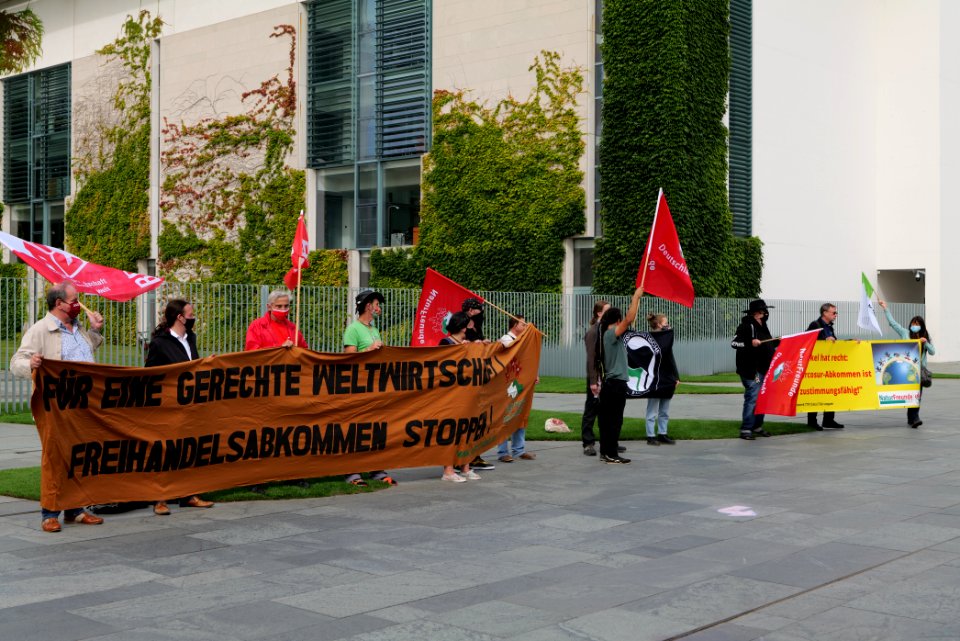 Trade agreement protest Berlin 2020-09-08 17