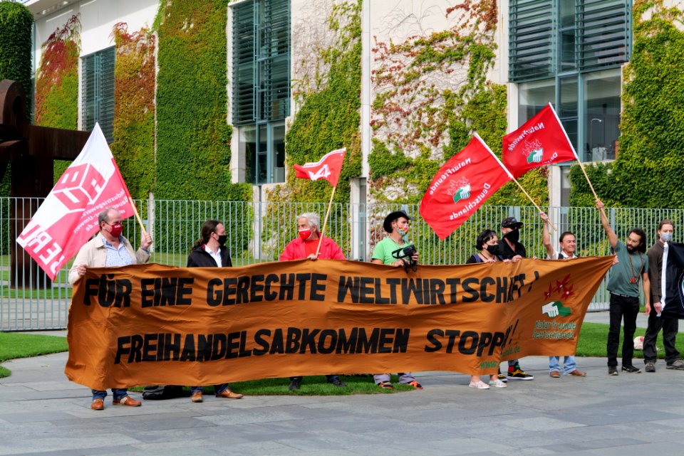 Trade agreement protest Berlin 2020-09-08 16