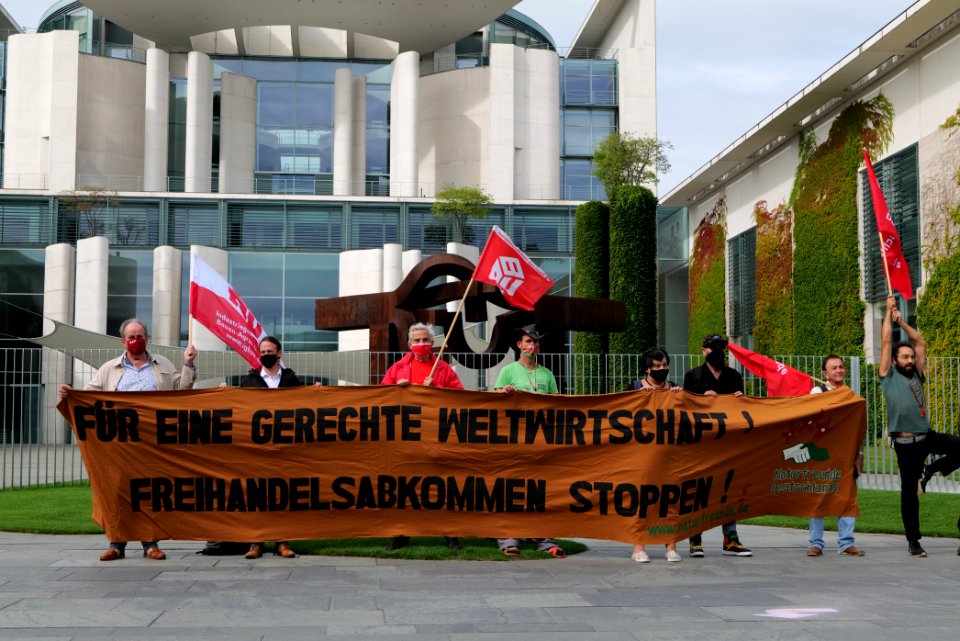 Trade agreement protest Berlin 2020-09-08 08