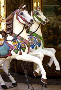 Rocking horse karusellpferd old