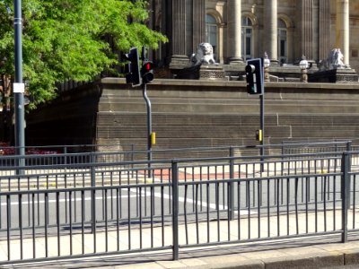 Town Hall Forecourt Wall