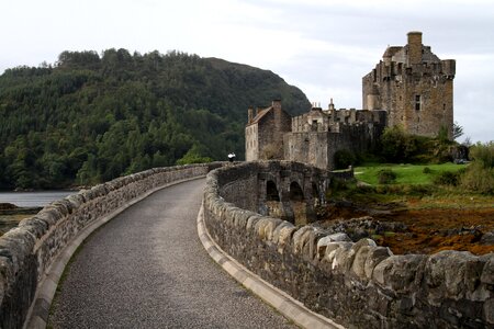 Medieval highlands scotland photo