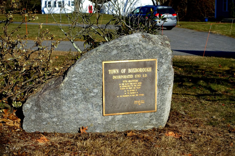 Town of Boxborough Memorial - Boxborough, Massachusetts - DSC08584