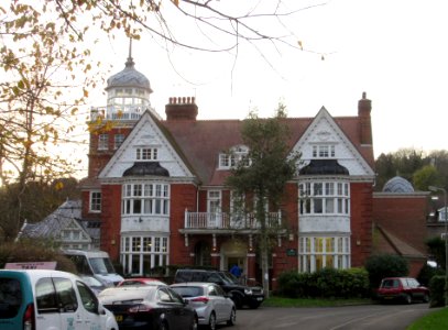 Tower House, 265–267 London Road, Withdean, Brighton (NHLE Code 1381677) (November 2015) (2)