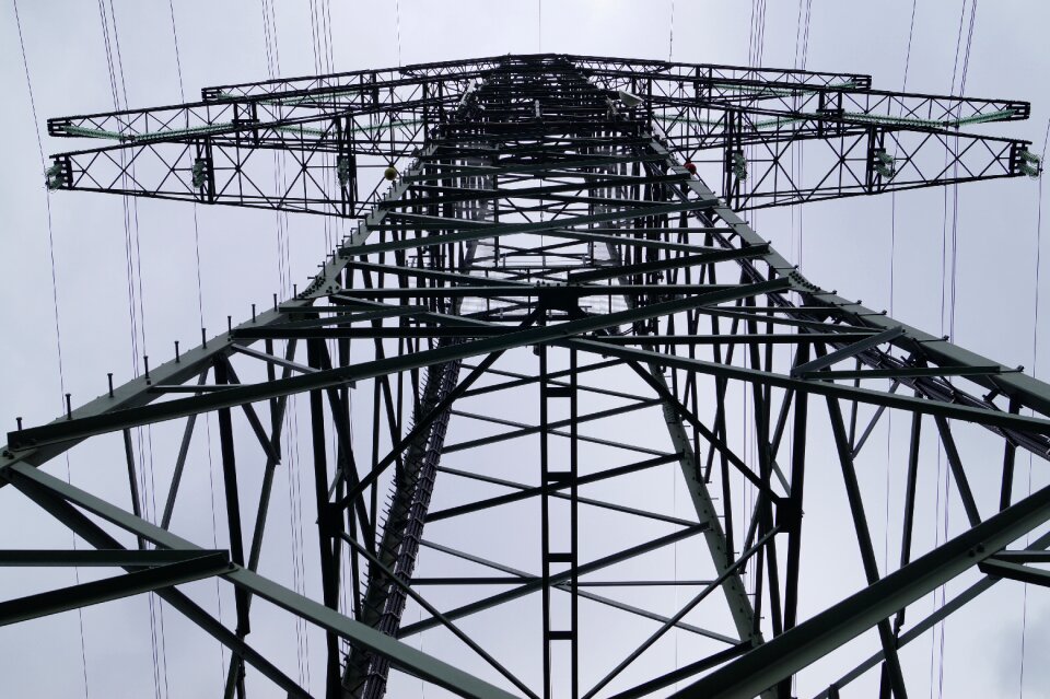 Energy revolution pylon electricity